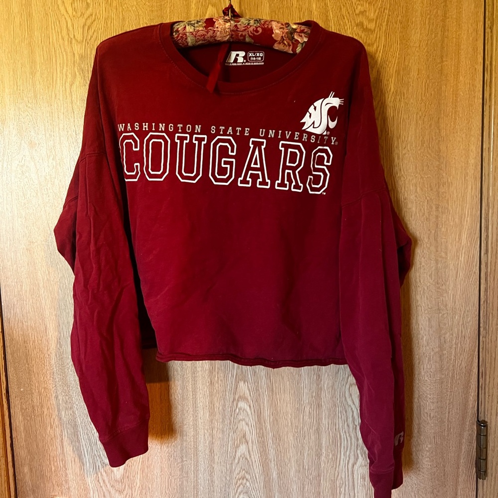 Russell Athletic Women's Red Washington State University Top